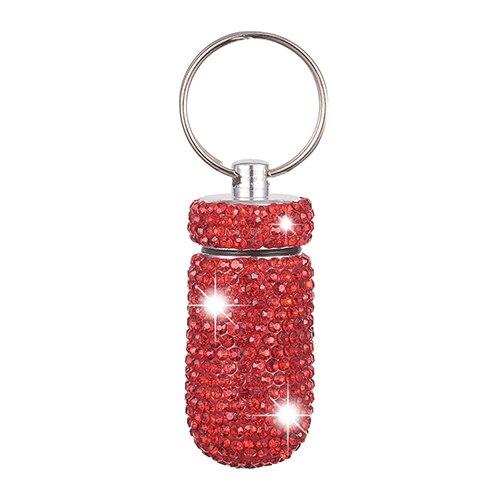 Car Storage Box Bottle Bling Organizer Pill Box Automobile Accessories For Car Interior / Hanging With Key Ring - V.I.P Digital Presence