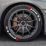SPORTS series car tire letter sticker DIY sticker personalized modification sticker 3D three-dimensional all-in-ode tire sticker - V.I.P Digital Presence