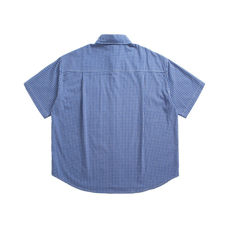Checkered casual short sleeved shirt for men and women - V.I.P Digital Presence