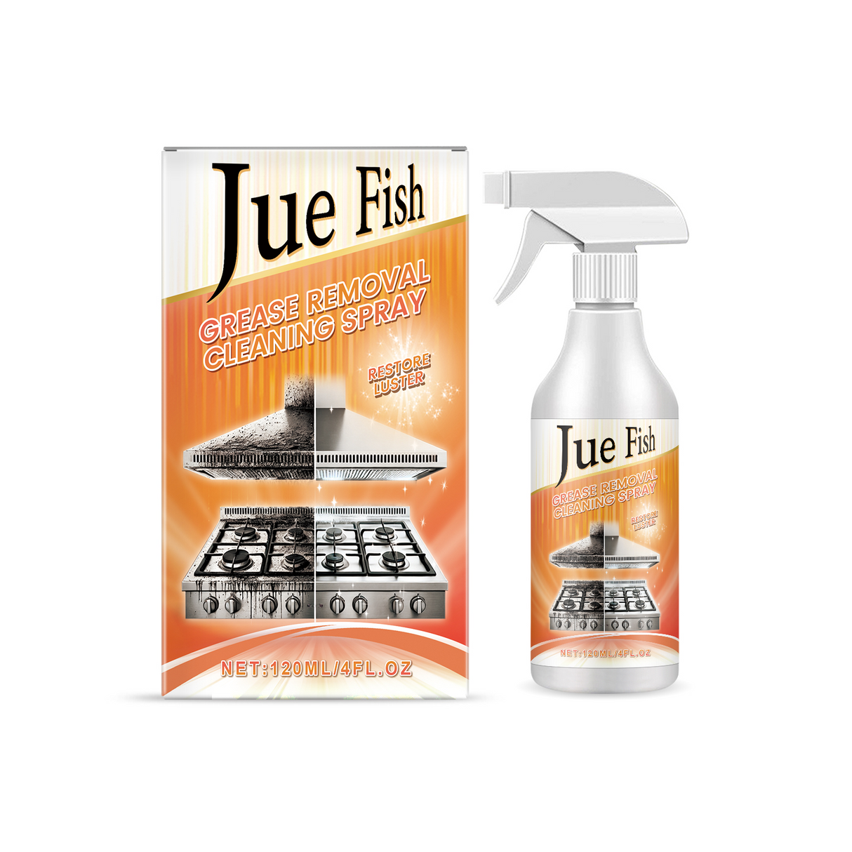 Grease Remover Cleaning Spray Multi-Purpose Kitchen Counter Top Oven Grease Remover Cleaning Spray - V.I.P Digital Presence