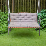 Outdoor 2/3-seater bench/swing cushions: thickened, with backrest, waterproof. - V.I.P Digital Presence