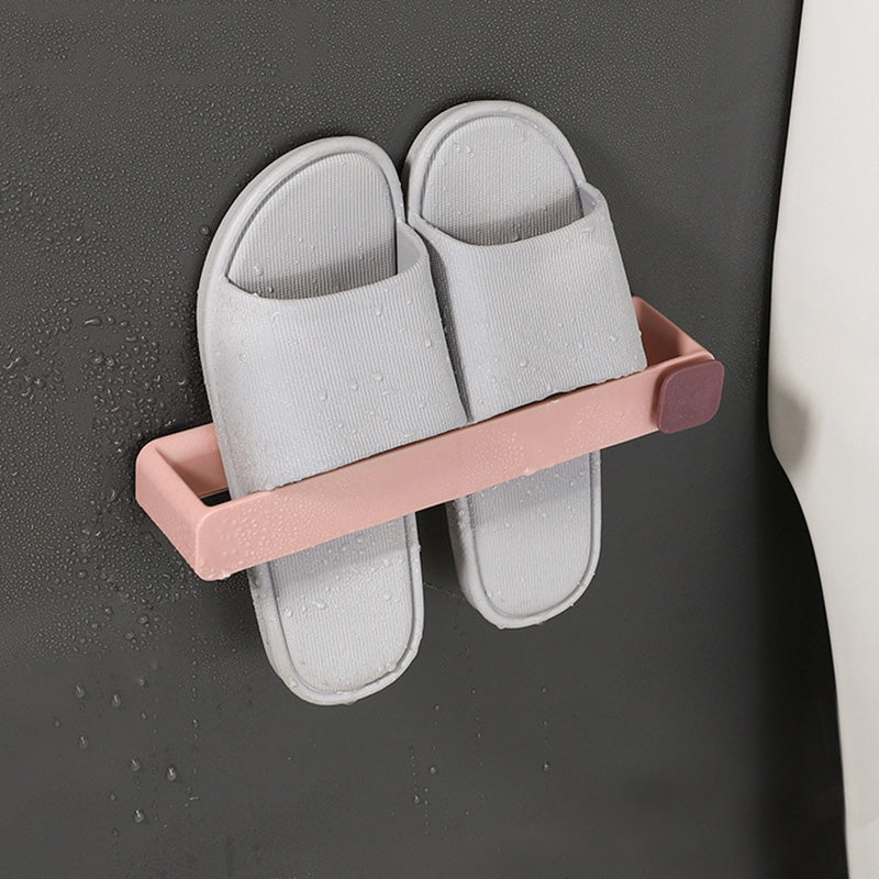 Punch-Free Shoe Rack Bathroom Slippers Rack a Lot Of Toilet Storage Wall Hanging Rack - V.I.P Digital Presence