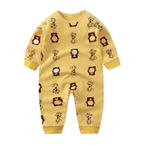 2024 Spring Autumn 0-2 Years Old Baby Romper Baby Jumpsuit Boys Girls Long-sleeved Trousers Newborn Romper Climbing Clothes - V.I.P Digital Presence
