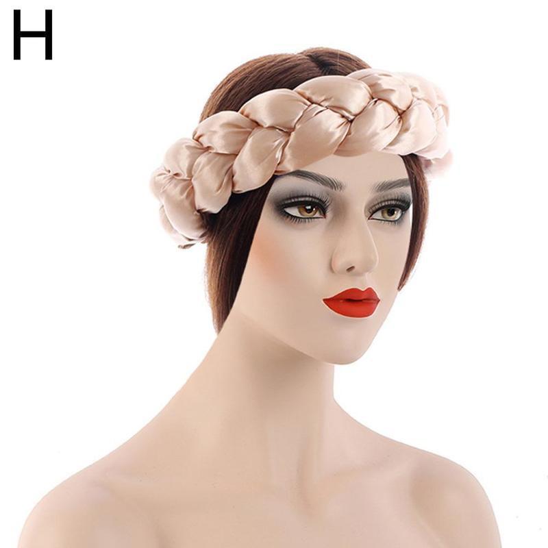 New Fashion Candy Color Women Braids Headbands Elastic Headwear Hair African Female Turban Bands Accessories Bandana Bandag L8y4 - V.I.P Digital Presence