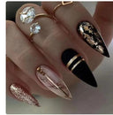 French simple glitter girl’s soft and tender wearable manicure nails - V.I.P Digital Presence