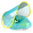Swimbobo Baby Swimming Ring Lying Ring Children's Swimming Ring Underarm Ring Sunscreen Shade Blue Float - V.I.P Digital Presence