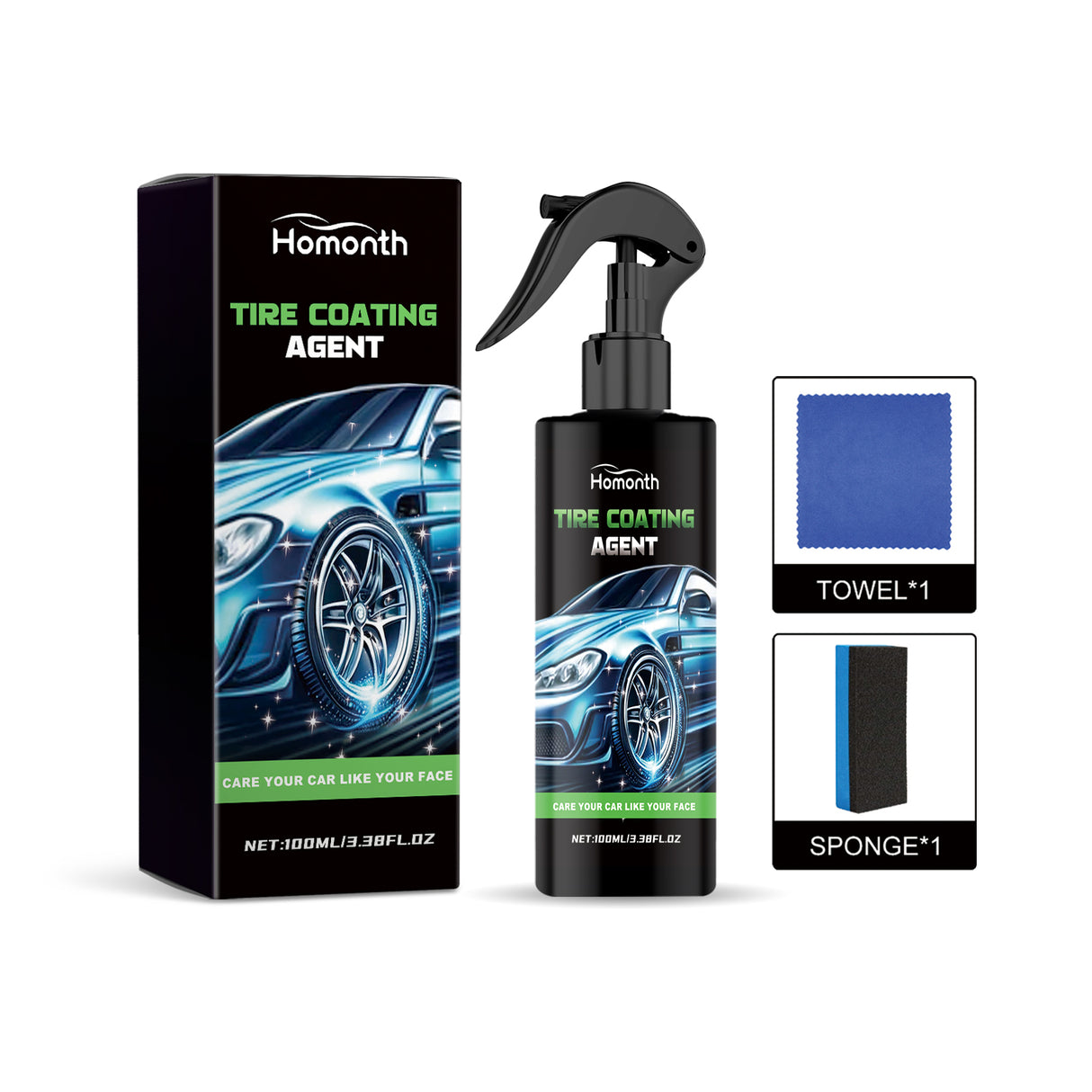 Tire Coating Agent, Automobile Tire Clean Decontamination Anti Aging Renovate Polishing Agent - V.I.P Digital Presence