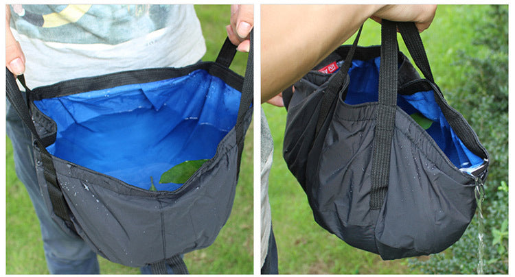 Fishing Basin Portable Travel Laundry Washbasin Foot Bag Bucket Outdoor Travel Basin - V.I.P Digital Presence
