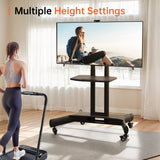 FANCO Universal Rotating TV Stand, Suitable for 32-80 inch TVs, Tiltable Desktop TV Stand, Maximum VESA 600x400mm (Black) - V.I.P Digital Presence