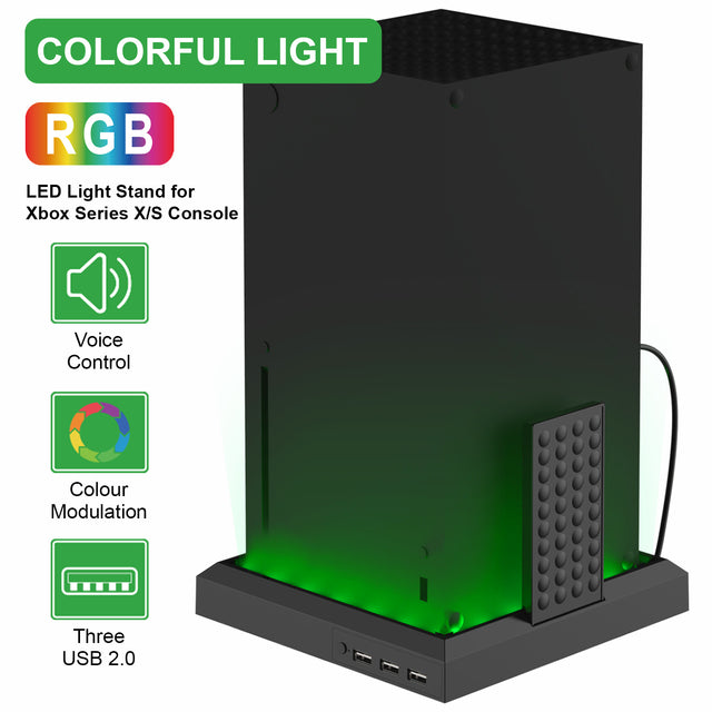 XBOX Series X/S controller, host, ambient lighting effect, RGB seven color luminous base, game peripheral accessories - V.I.P Digital Presence