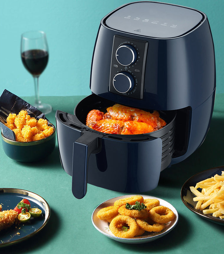 Visual Air Fryer Electromechanical Fryer Electric Oven Large Capacity Air Fryer 6L Multi-Function - V.I.P Digital Presence