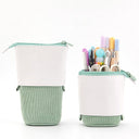 Creative Retractable pencil case school stationery Storage bag Kawaii Solid color Pen case cute pen holder gifts for kid pen bag - V.I.P Digital Presence