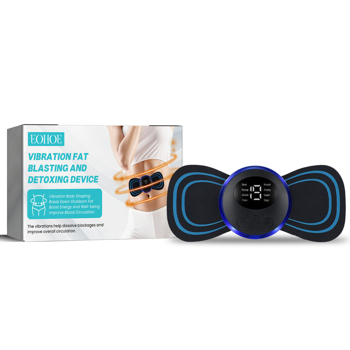 Convenient Vibrating Body Instrument, Body Fit Comfort Massage Pad Shows Off The Body Lightweight Massager - V.I.P Digital Presence