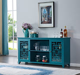 60" Sideboard Buffet Table /Storage Cabinet - V.I.P Digital Presence