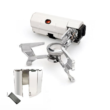 Folding Card Stove Outdoor Camping Picnic Gas Stove Portable Hotpot Stove Tea Cooker - V.I.P Digital Presence