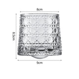 Hand drawn rotating glass cups multiple multi-purpose whiskey glasses rotating glass cups - V.I.P Digital Presence