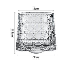 Hand drawn rotating glass cups multiple multi-purpose whiskey glasses rotating glass cups - V.I.P Digital Presence