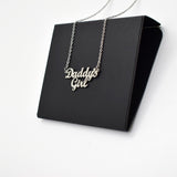 Daddy's Girl Necklace Parent's Daughter Family Member Collarbone Chain Father's Day Gift - V.I.P Digital Presence