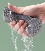 3D baby sponge bath with fish scale pattern, three-dimensional bath sponge - V.I.P Digital Presence
