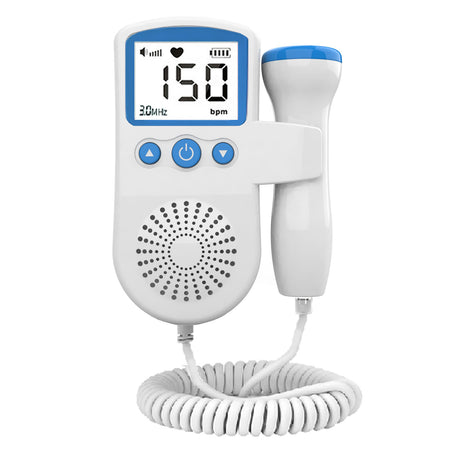 Fetal Heart Monitor Handheld Home Fetal Sound Monitor for Detecting Baby Fetal Movement and Heart Rate Auscultatory Device - V.I.P Digital Presence