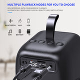 Mobile Bluetooth 5.0 speaker desktop wireless speaker subwoofer built-in 2000mAh speaker supports TWS - V.I.P Digital Presence