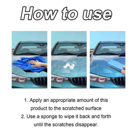 Car Scratch Repair Wax, Automotive Paint Scratch Repair Abrasive Polishing Coating Finish Maintenance - V.I.P Digital Presence