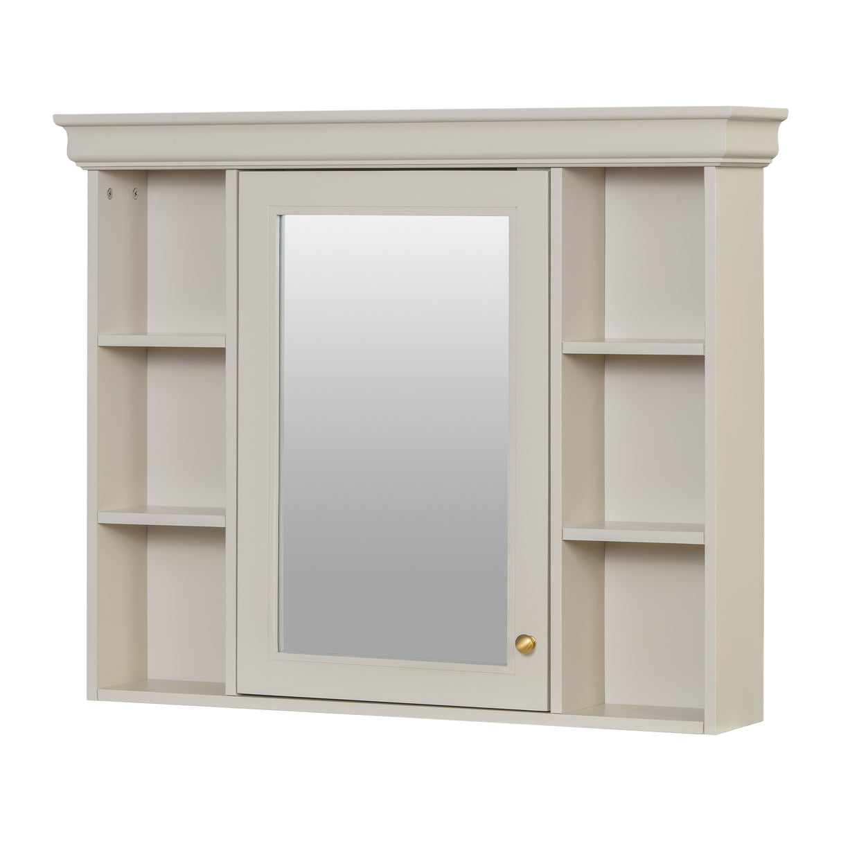 35'' x 28'' Blue Wall Mounted Bathroom Storage Cabinet with Mirror Door, Modern Bathroom Wall Cabinet with Mirror - V.I.P Digital Presence