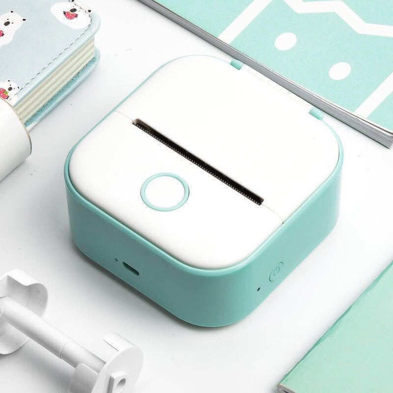 Overseas version T02 household wrong title mini pocket portable Bluetooth tag photo ledger thermal printer - V.I.P Digital Presence