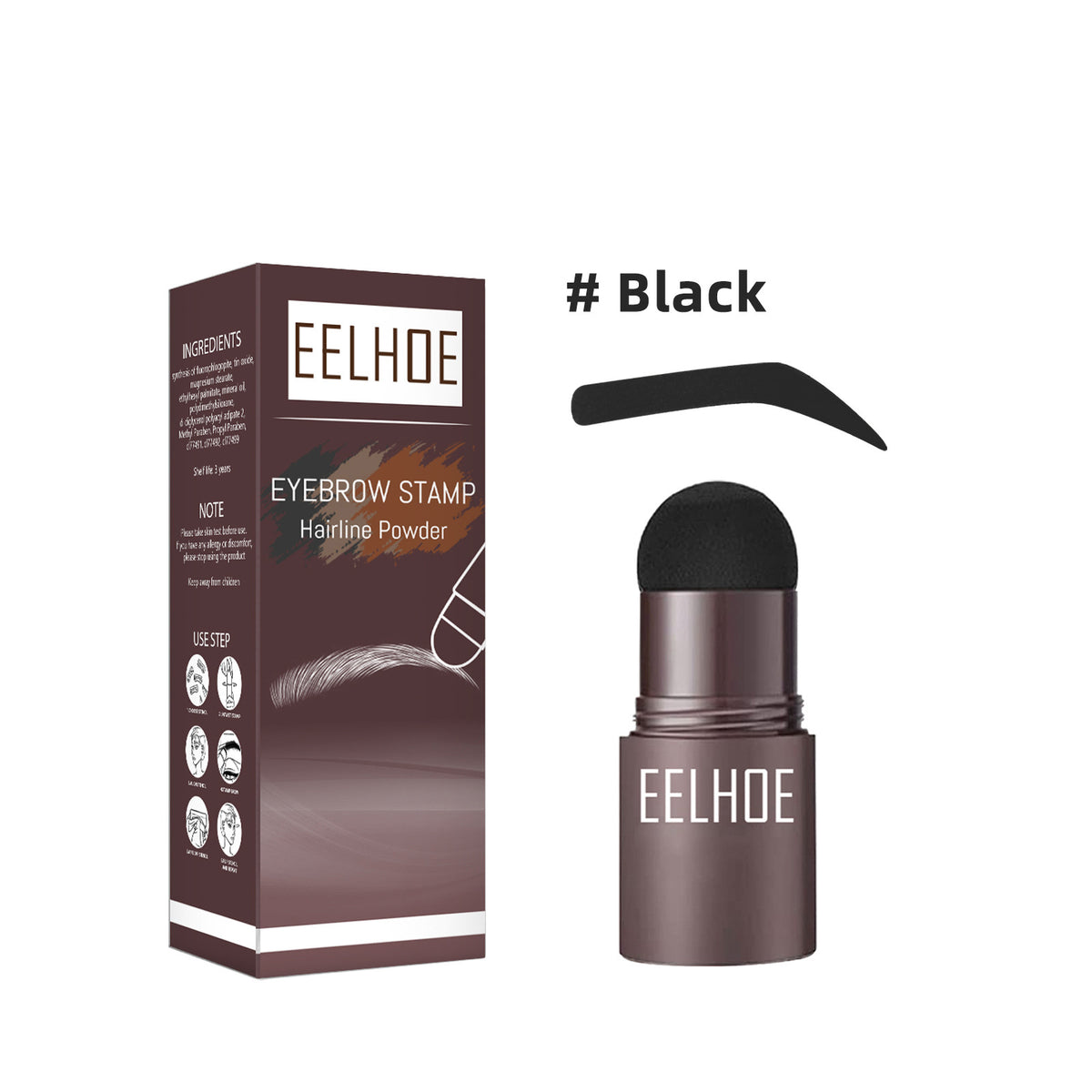Eyebrow Print Mold Thrush, Lazy Eyebrows Fill Makeup Eyebrow Cake Waterproof Hairline Powder - V.I.P Digital Presence