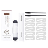 Ibcccndc Double-Headed Eyebrow Powder Stick White Tube Hairline Powder Dark Brown Eyebrow Card Eyebrow Powder Seal Eyebrow Pencil - V.I.P Digital Presence