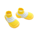 Autumn and Winter Baby Socks Silicone Anti slip Bottom Floor Socks Children's Shoes and Socks Cartoon Rainbow Strips Indoor Walking Shoes and Socks - V.I.P Digital Presence