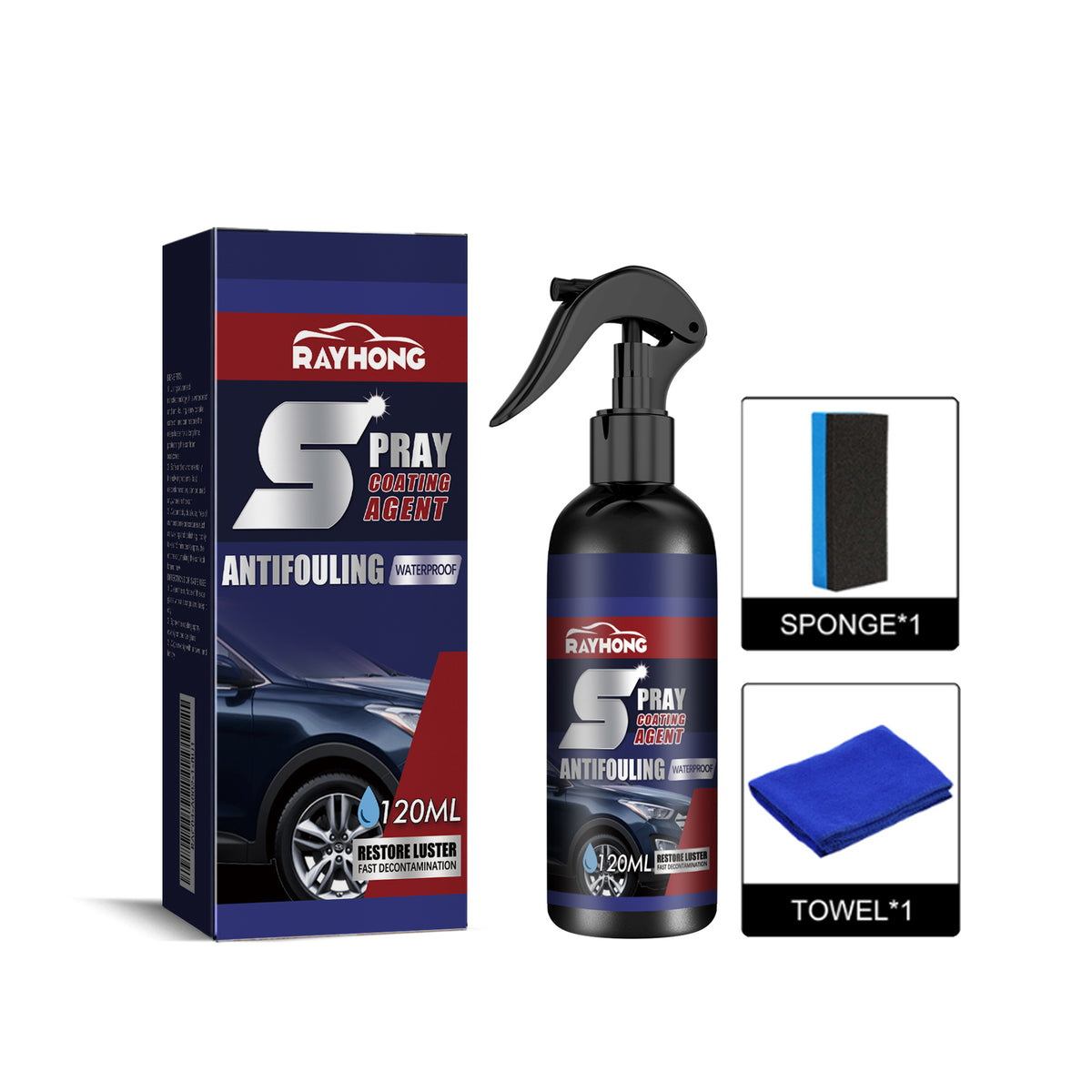 Coating Agent Spray, Maintenance Paint Decontamination Blackening Brightening Automotive Coating Nano Coating Spray - V.I.P Digital Presence