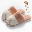 Winter House Warm Fur Slipers For Women Cute Cat paw Designer Bedroom Warm Plush Shoes Non-slip Indoor Women Furry Slippers - V.I.P Digital Presence