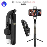 Q08 Gimbal Stabilizer Mobile Phone Video Stabilizer Bluetooth Selfie Stick Tripod for Smartphone Live Vertical Shooting Bracket - V.I.P Digital Presence