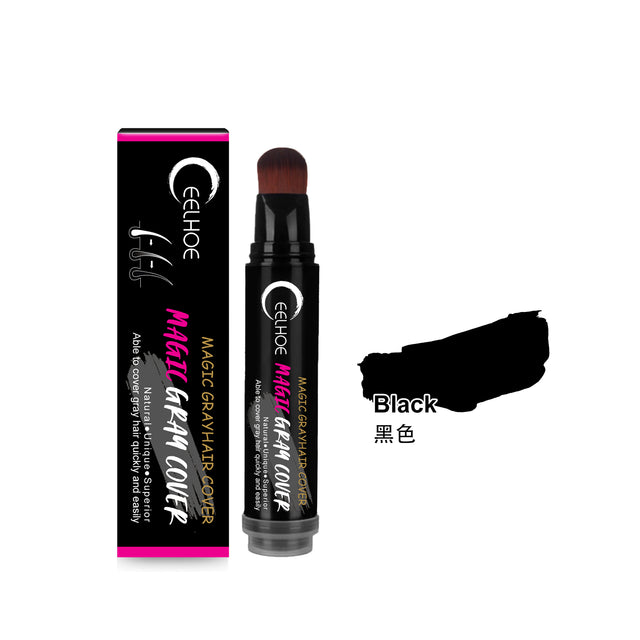 Disposable Plant Hair Stick, Hair Without Damage Repair Color Black Brown Quick White Hair Cover Stick - V.I.P Digital Presence