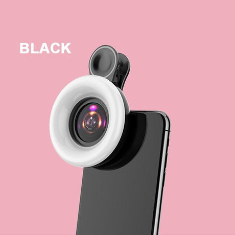 Mobile Phone Lens 15x Macro Lens Beauty Shooting Eyelashes Nails Make-Up Makeup Photo Fill Light LQ190 - V.I.P Digital Presence