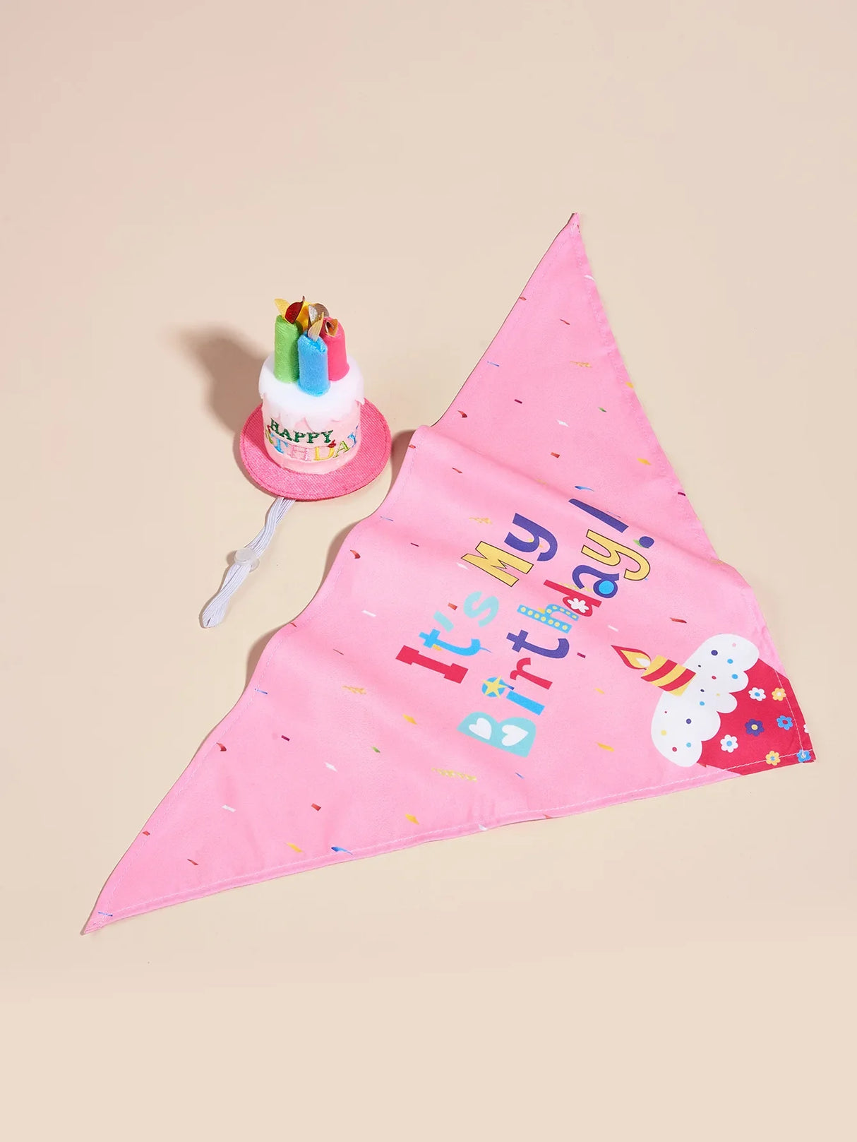 Dog Happy Birthday Decoration Dog Costume Hats Bowknot Bandana Neckerchief Bibs Banners Party Cat Dog Pets Accessories Perros - V.I.P Digital Presence
