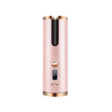 New Portable USB Charging Models Automatic Curling Iron Intelligent LCD Home Mini Lazy Hair Curler - V.I.P Digital Presence