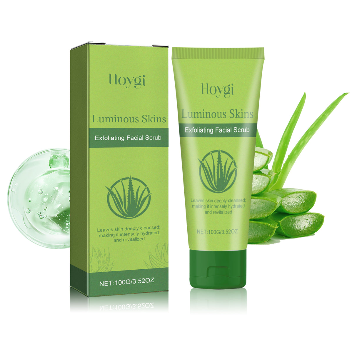 Exfoliating Facial Scrub, Deep Cleaning Removes Impurities From Fine Lines Firming Delicate Refreshing Smooth Cream - V.I.P Digital Presence
