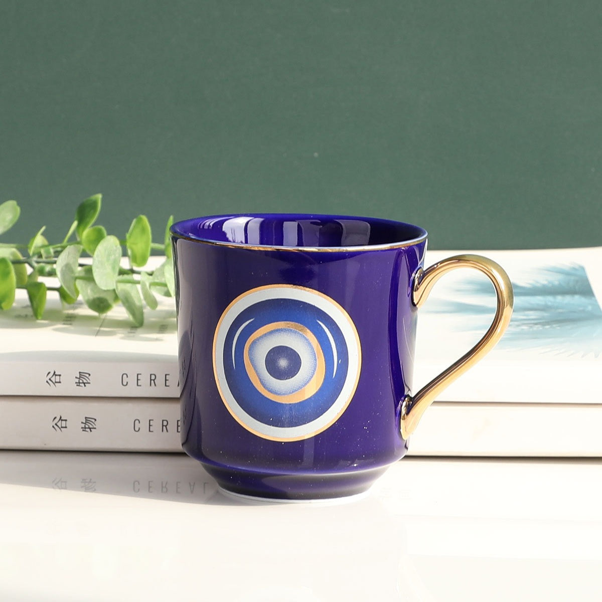 Big eyes mug ceramic water cup ins simple cup - V.I.P Digital Presence