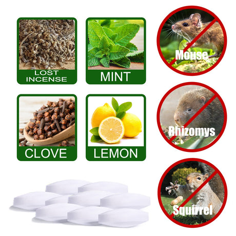 Mouse Repellent Mice Repellent for House Repel Mice Rats Rodent Control for Household Garden Yard Supplies - V.I.P Digital Presence