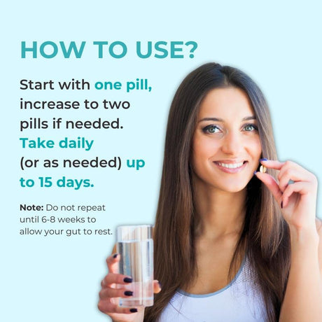 Newest 30 Pills One Bottle TK Hot 15 Day Bowel CLEANSE CAPSULES Constipation & Diarrhea Home Travel Essentials Gifts - V.I.P Digital Presence