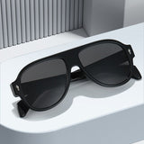 Retro Punk Men Pilot Sunglasses Fashion Rivets Decoration Gradient Eyewear Shades UV400 Women Trending Purple Sun Glasses - V.I.P Digital Presence