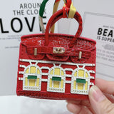 Small house bag mini window pendant headphone bag lipstick car key backpack backpack decoration - V.I.P Digital Presence