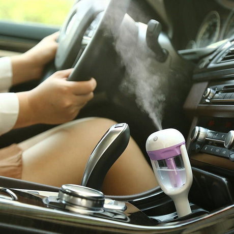 Car charger Humidifier Mini Air Purifier Aroma Diffuser Auto Air Freshener Aromatherapy - V.I.P Digital Presence