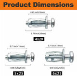 RivetLock Button Nut Set