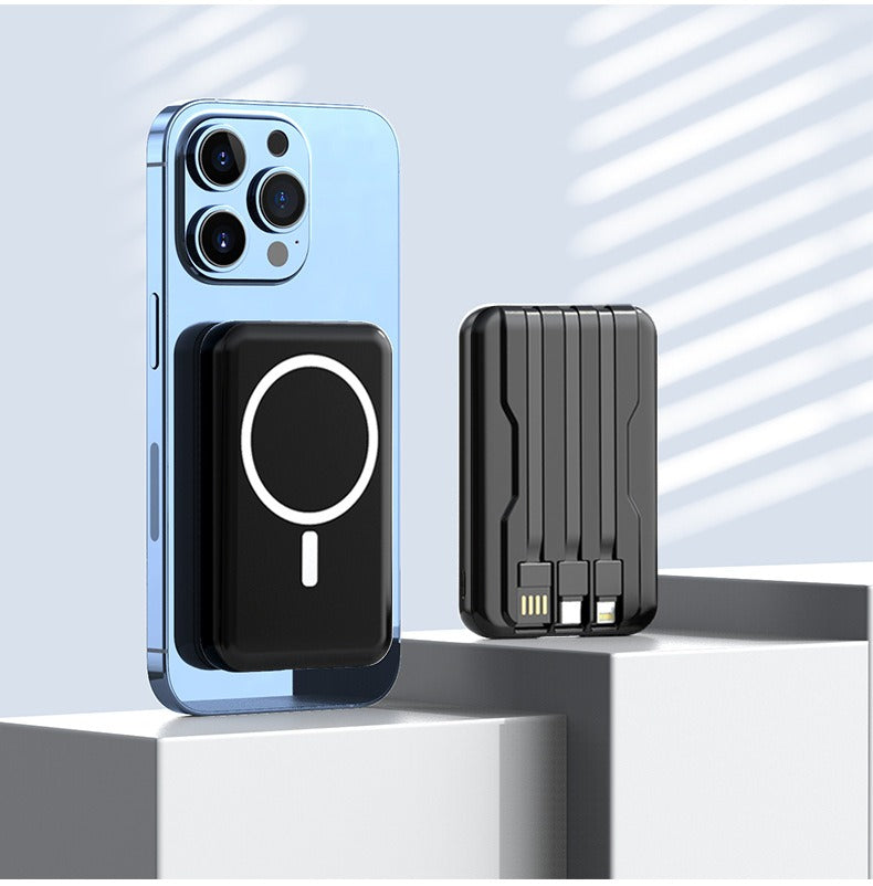 MagSafe Magnetic Wireless Power Bank 10000mAh Mini Super Fast Charging Mobile Power Supply - V.I.P Digital Presence