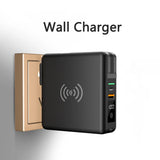 Power Bank 10000mAh With AC Plug 15W Fast Wireless Charging Powerbank USB Type C Mobile Phone Wall Charger for iPhone 14 Xiaomi - V.I.P Digital Presence