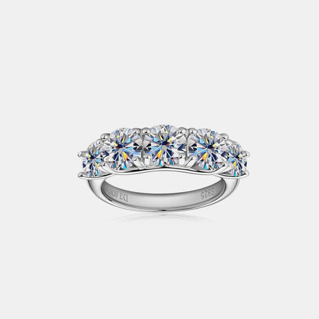 3.6 Carat Moissanite 925 Sterling Silver Ring - V.I.P Digital Presence