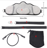 Portable Adults Neck Hammock Set Office Neck Rest Stretcher Relieves Travel Memory Foam Pillow + Mask Accessories Neck Hammock - V.I.P Digital Presence